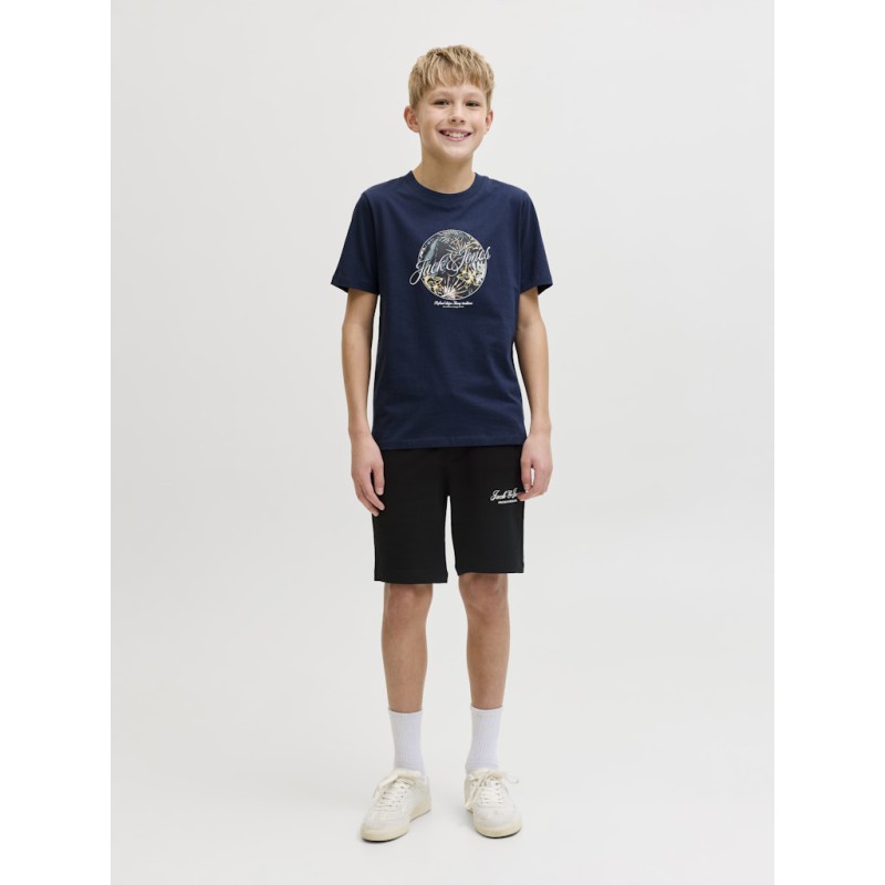 JACK & JONES JUNIOR Gordon archive sweat shorts - Sort