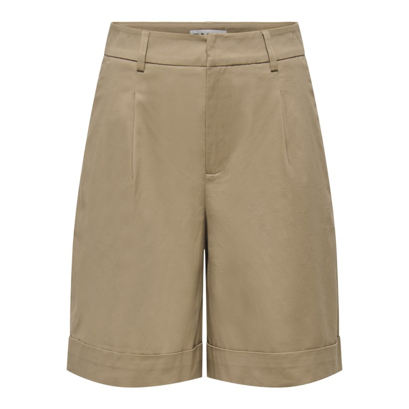 ONLY Rosalie højtaljet bermuda shorts - Amphora