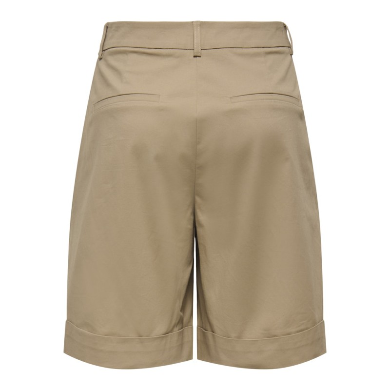 ONLY Rosalie højtaljet bermuda shorts - Amphora