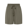 PIECES Anora HW shorts - Dusty Olive