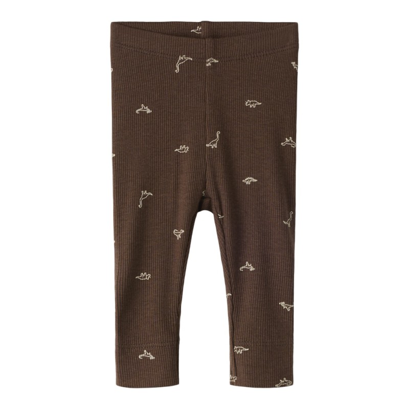 NAME IT Baby Frino x-slim leggings - Rocky Road