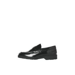 JACK & JONES Dax læder loafers - sort