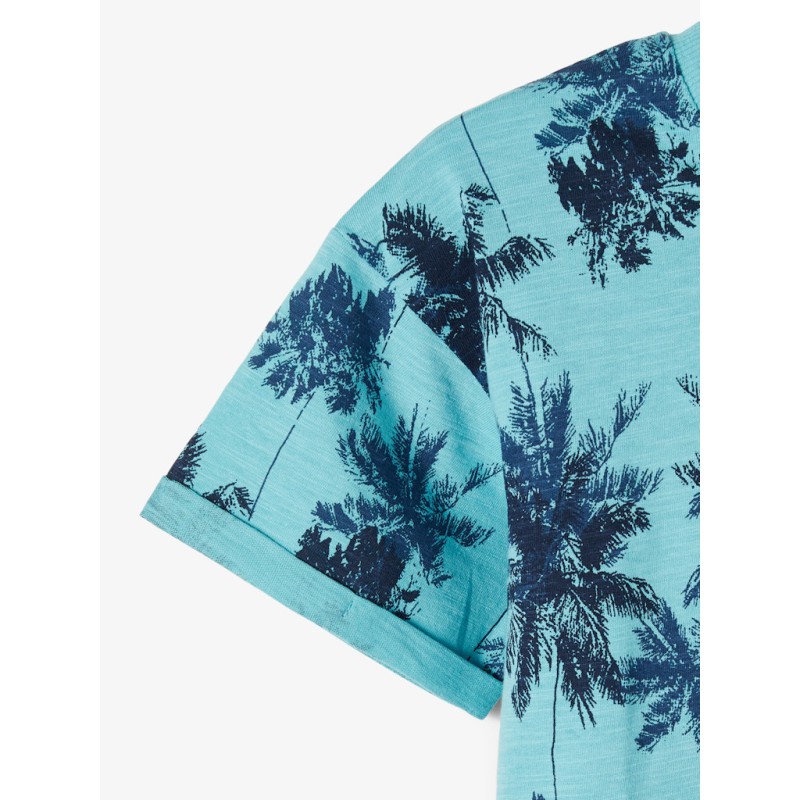 NAME IT Kids Valther kortærmet t-shirt - Aqua