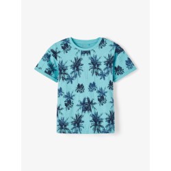 NAME IT Kids Valther kortærmet t-shirt - Aqua