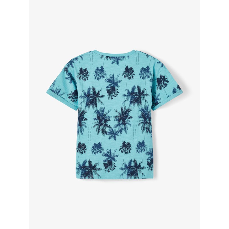 NAME IT Kids Valther kortærmet t-shirt - Aqua