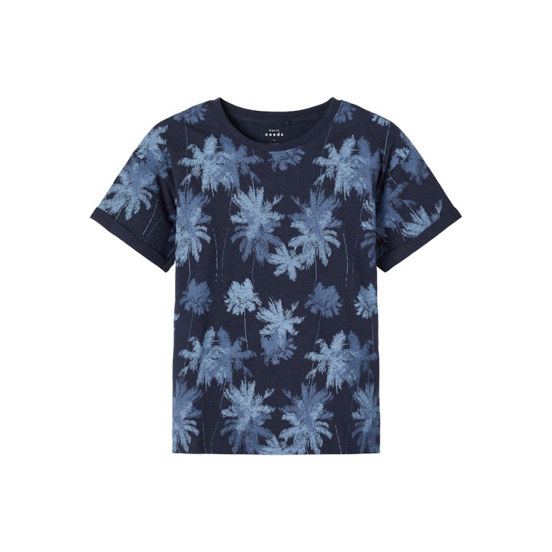 NAME IT Kids Valther kortærmet t-shirt - Dark Sapphire