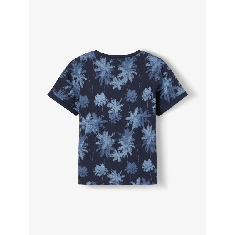 NAME IT Kids Valther kortærmet t-shirt - Dark Sapphire