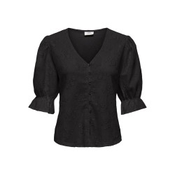 JDY Jakobe 2/4 blonde top - Sort