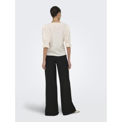 JDY Jakobe 2/4 blonde top - Egret