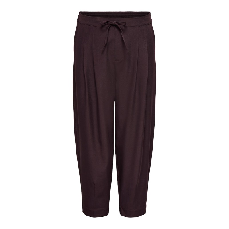 ONLY CARMAKOMA Veras højtaljet barrel tailored bukser - Fig