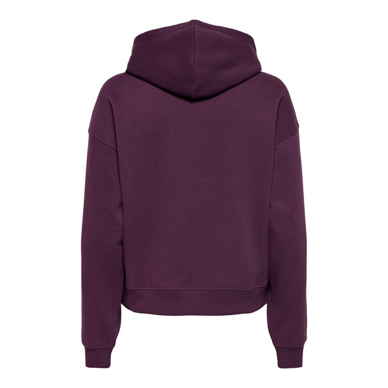 ONLY Best langærmet hoodie - Fig