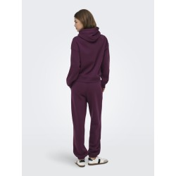 ONLY Best langærmet hoodie - Fig