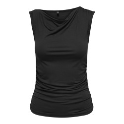 ONLY Vanja off shoulder top - Sort