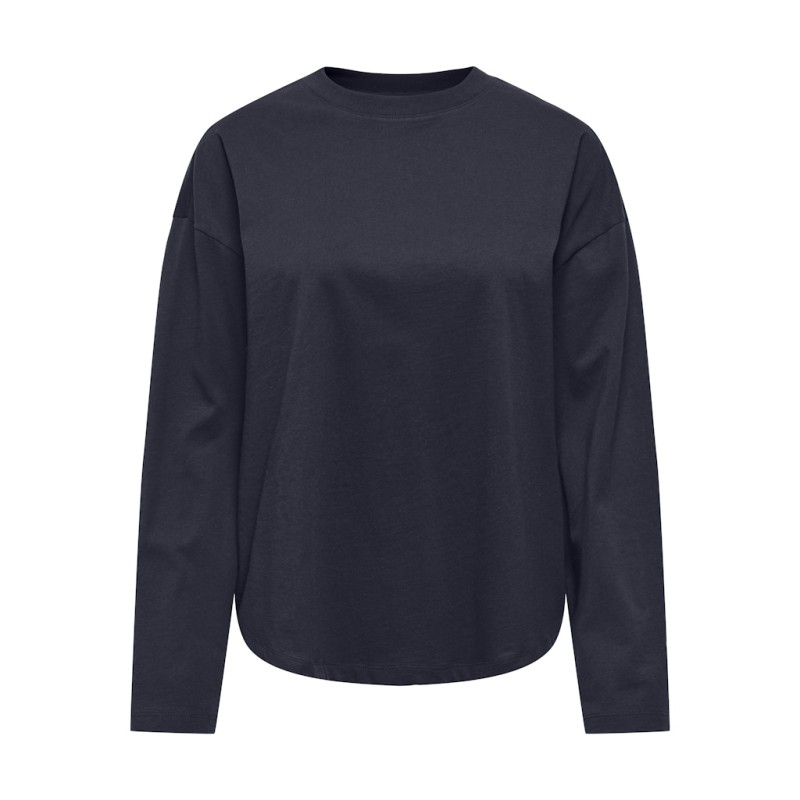 ONLY Happy langærmet t-shirt - Night Sky