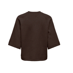 ONLY Loyal 2/4 Pullover - Chocolate Torte Melange