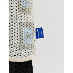 JACK & JONES JUNIOR Raiden kortærmet polo - Sea Salt