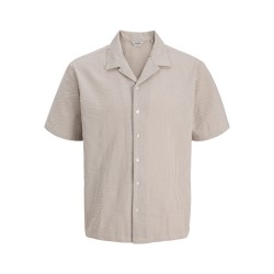 JJ REBEL Haven resort kortærmet t-shirt - Roasted Cashew