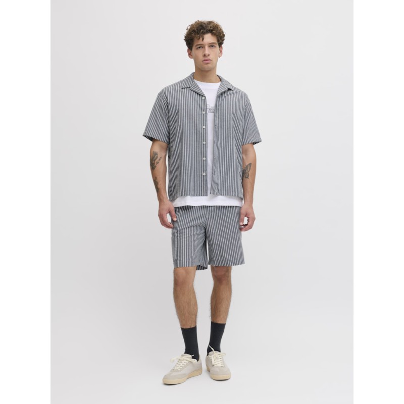 JJ REBEL Haven resort kortærmet t-shirt - Navy Blazer