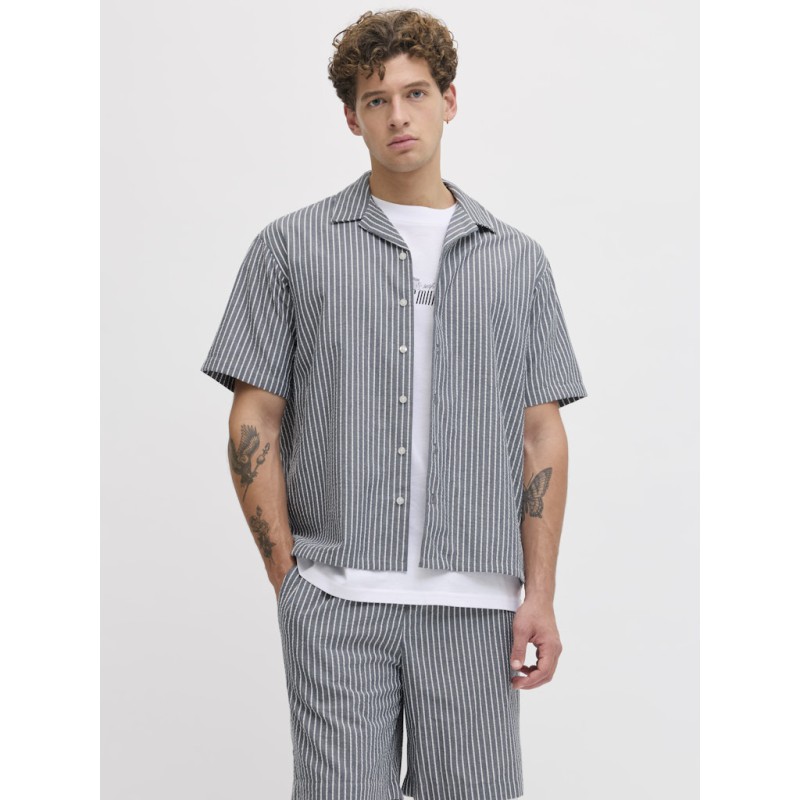 JJ REBEL Haven resort kortærmet t-shirt - Navy Blazer