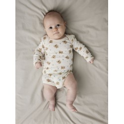 NAME IT Baby bodystocking 3-pak - Jet Stream Bear