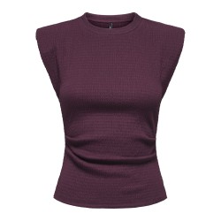 ONLY Debbie kortærmet skulder top - Fig