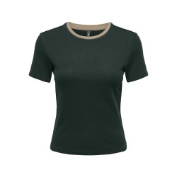 ONLY Bina kortærmet t-shirt - Scarab