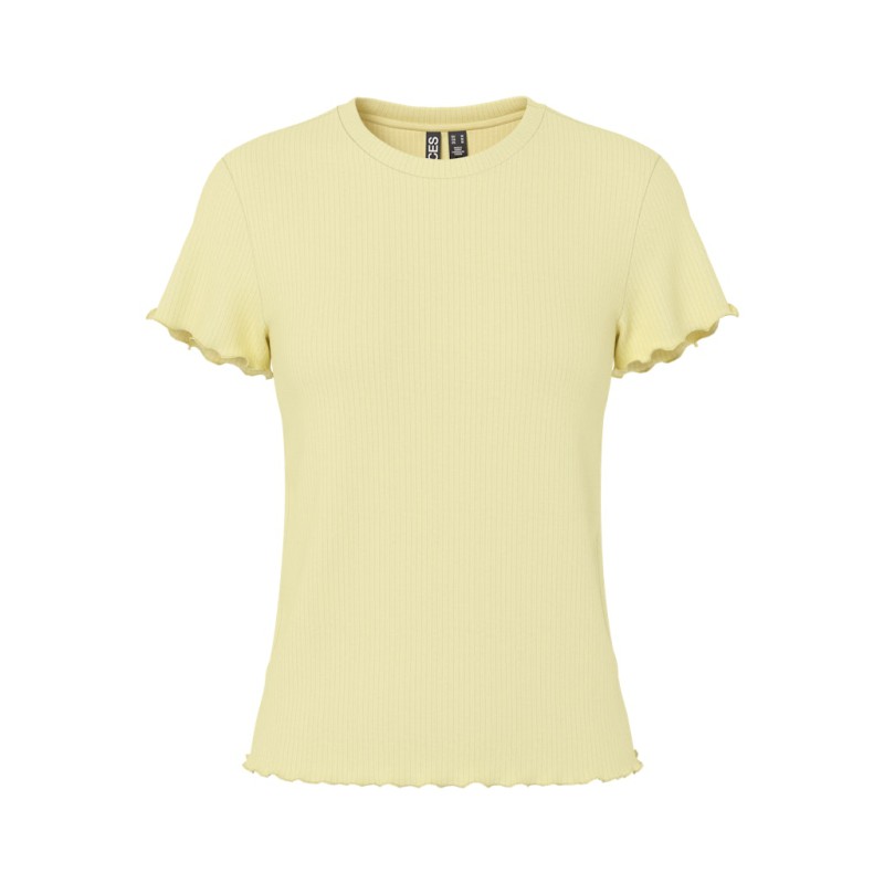 PIECES Nicca T-shirt - French Vanilla