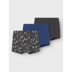 NAME IT Mini tights 3-pak - Forged Iron
