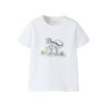 NAME IT Mini Kalle kortærmet T-shirt - Cloud Dancer