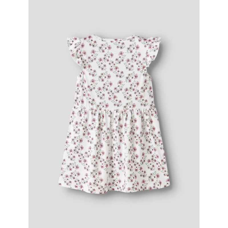 NAME IT Mini Hailedo kjole - Bright White