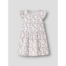 NAME IT Mini Hailedo kjole - Bright White