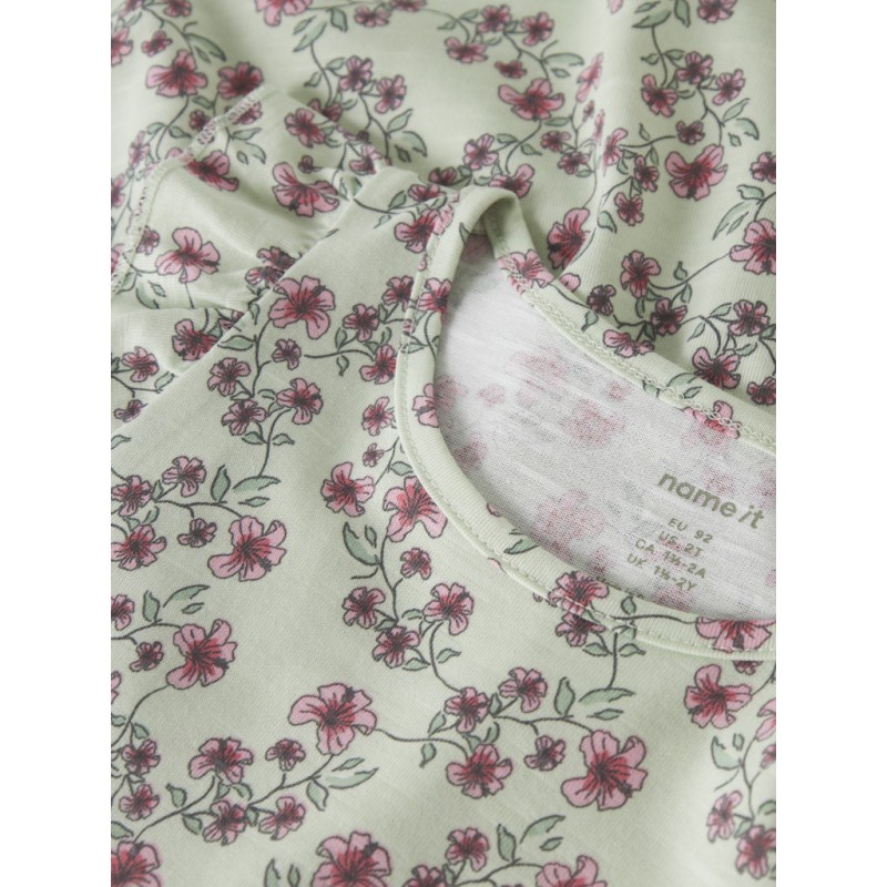 NAME IT Mini Hailedo kjole - Pale Aqua