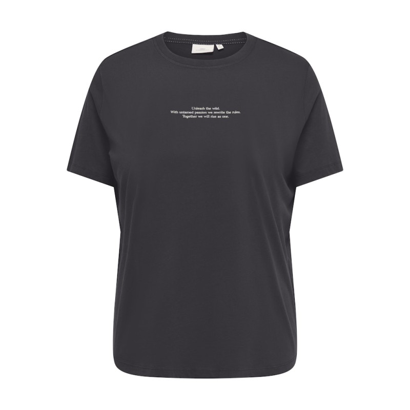 ONLY CARMAKOMA Roxy kortærmet T-shirt - Phantom