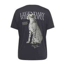 ONLY CARMAKOMA Roxy kortærmet T-shirt - Phantom