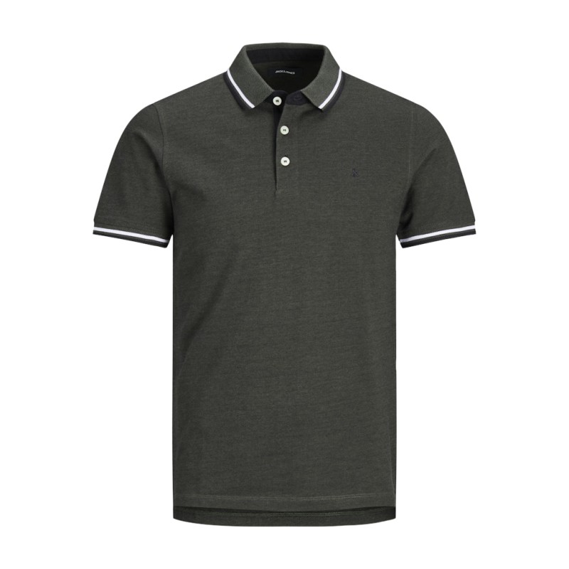 JACK & JONES PLUS Paulos Polo - Forest Night