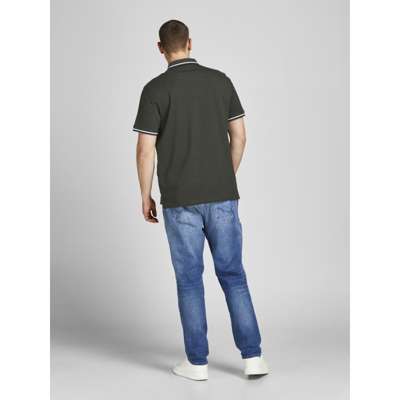 JACK & JONES PLUS Paulos Polo - Forest Night