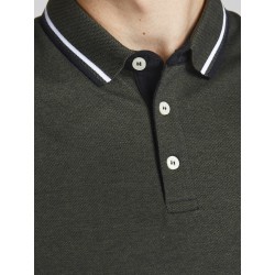 JACK & JONES PLUS Paulos Polo - Forest Night