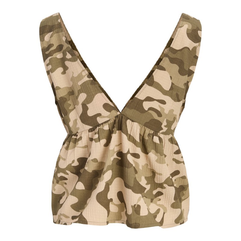 JJXX Lucy struktureret top - Olive Night
