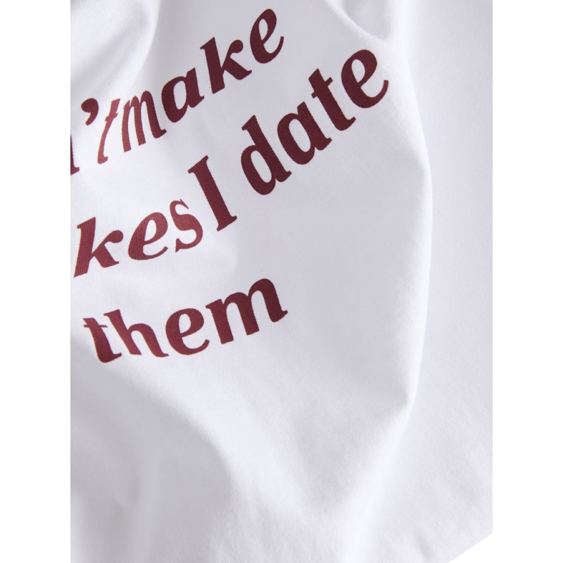 JJXX Millow loose kortærmet T-shirt - Bright White