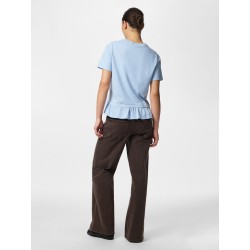 PIECES Disso kortærmet T-shirt - Cashmere Blue