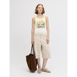 JJXX Hilda Print Tanktop - Vanilla Ice / Lemon