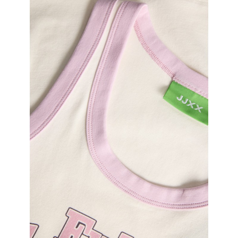 JJXX Hilda Print Tanktop - Vanilla Ice / Full Flavoured