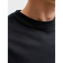 JACK & JONES Organic relaxed kortærmet T-shirt - Sort