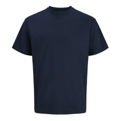 JACK & JONES Organic relaxed kortærmet T-shirt - Navy Blazer