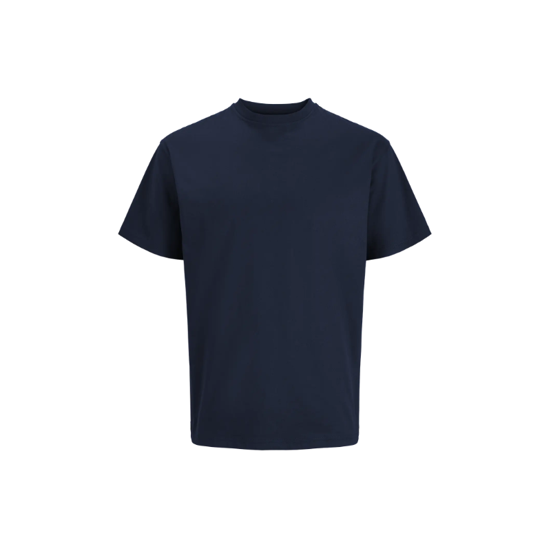 JACK & JONES Organic relaxed kortærmet T-shirt - Navy Blazer