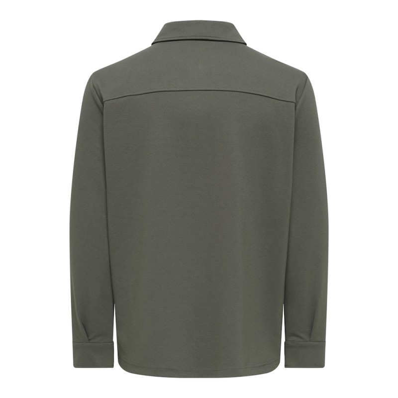 ONLY & SONS Kodyl Sweat Overshirt - Beluga