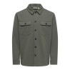 ONLY & SONS Kodyl Sweat Overshirt - Beluga