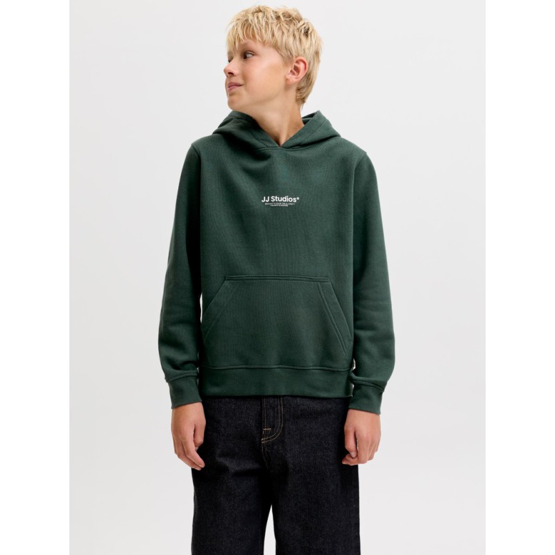 JACK & JONES Junior Soho Hoodie - Scarab