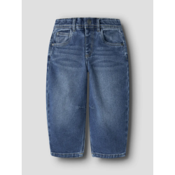NAME IT Mini Ben barrel jeans - Medium Blue Denim
