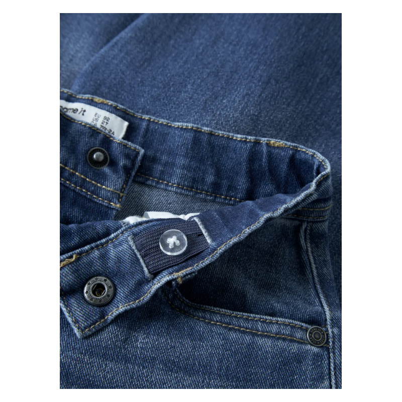 NAME IT Mini Ben barrel jeans - Medium Blue Denim